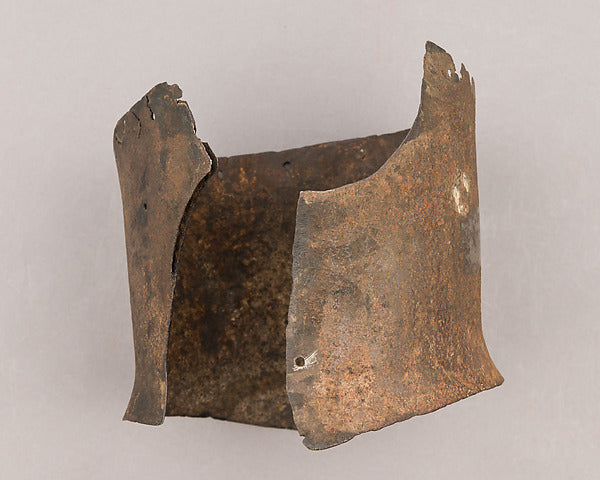 Lower Plate of a Bascinet early 15th cent, Poster Print
