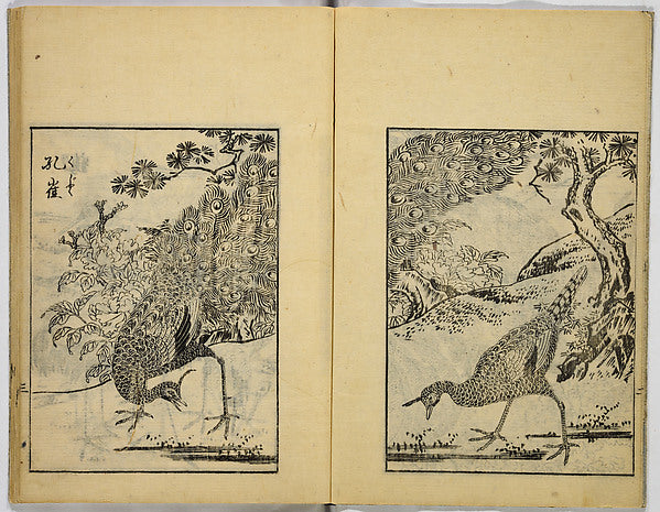 Model Painting Book-Unidentified Artist Japanese, Poster Print Wall Art