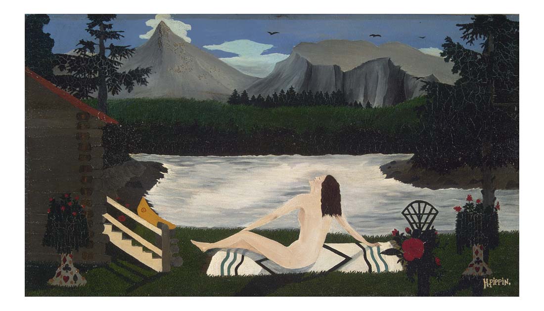 Lady of the Lake by Horace Pippin, Classic African American artwork, 16x12" (A3) Poster Print