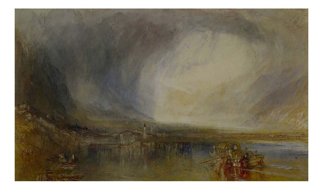 Lake of Lucerne, 1842-45 by John Mallord William Turner RA