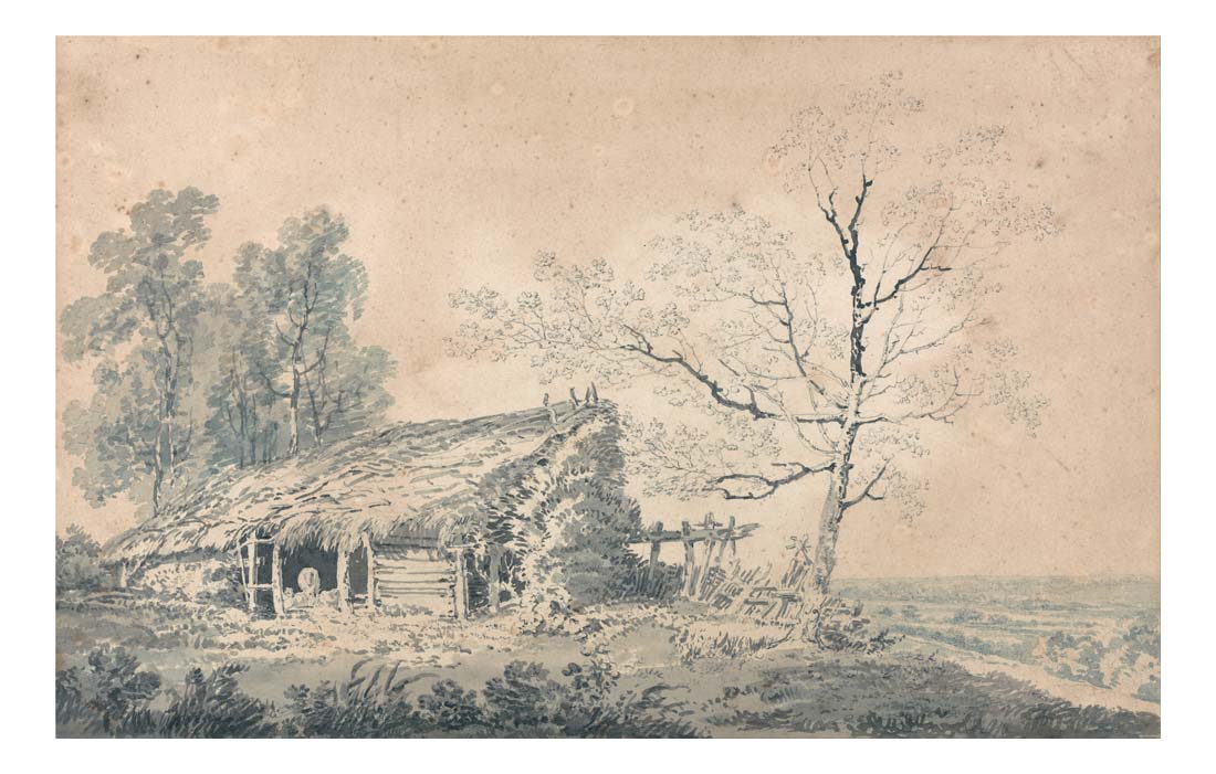 Landscape with Barn, 1795 by John Mallord William Turner RA