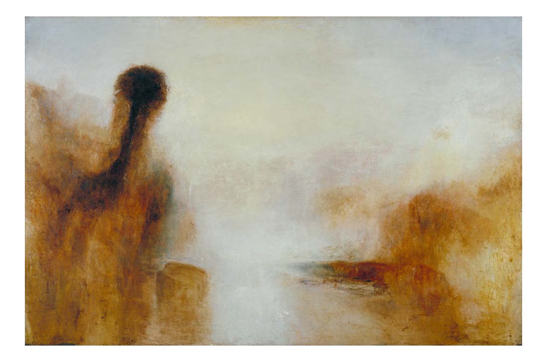 Landscape with Water, 1840 by John Mallord William Turner RA, 12x8"(A4) Poster