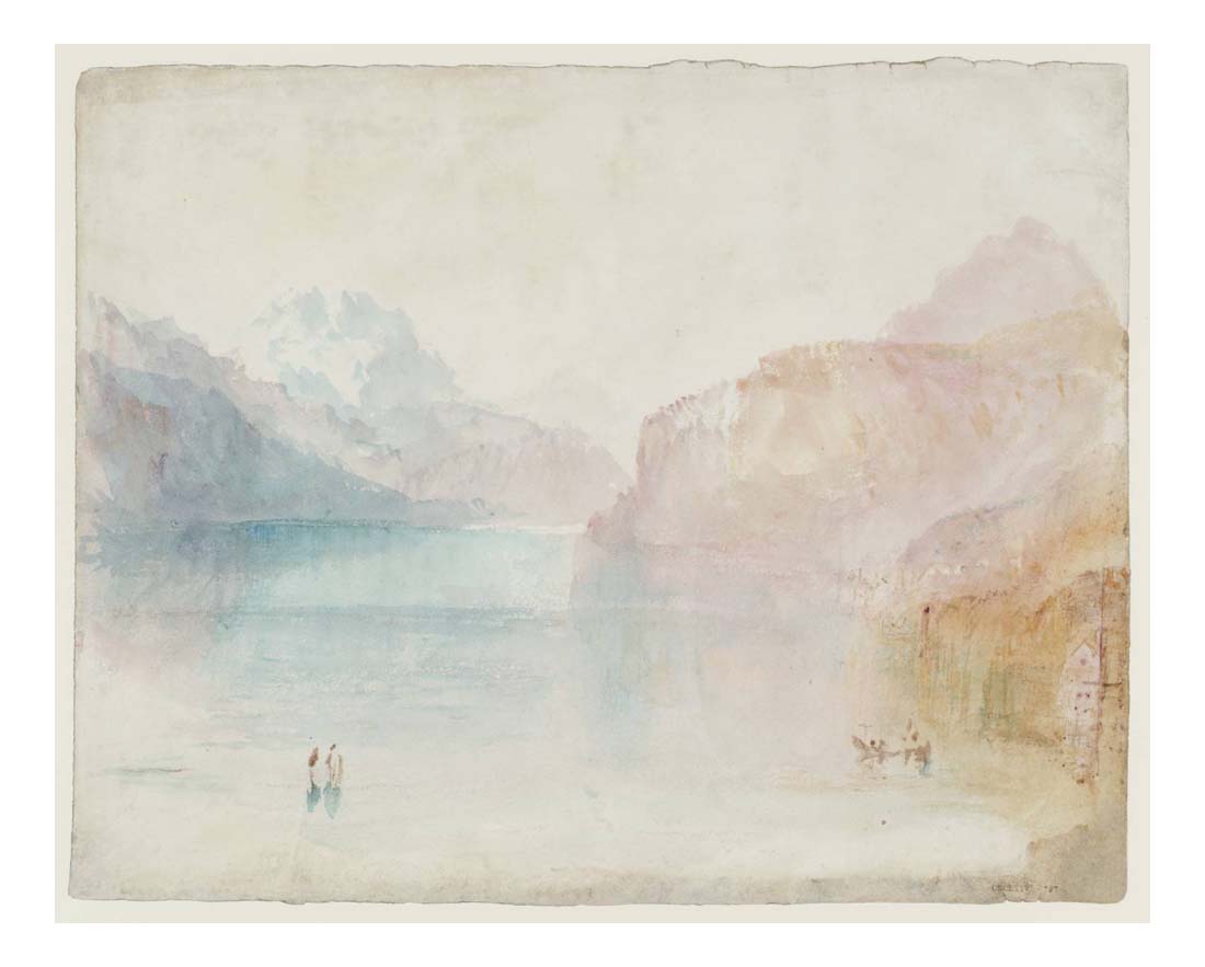 Lucerne, 1830 by John Mallord William Turner RA, 12x8"(A4) Poster