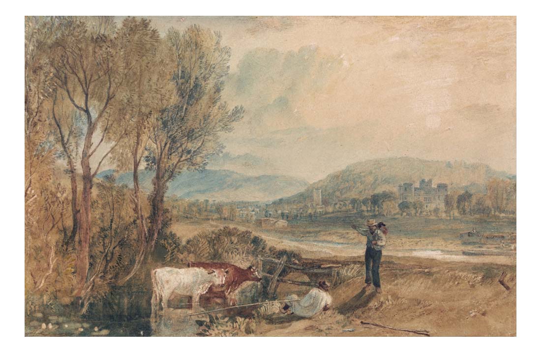 Lulworth Castle, Dorset, 1820 by John Mallord William Turner RA