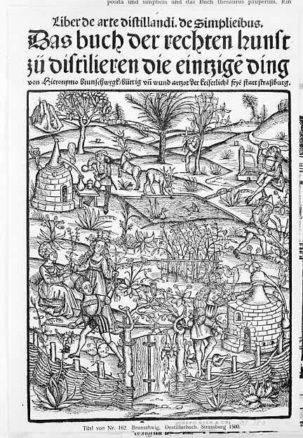 Medicinarius. Das buch der Gesundheit. Liber de arte distillan, Poster Print