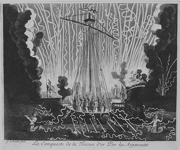 Birth of the Dauphin Toulouse 1682 - Capture of the Golden Fl, Poster Print Wall Art
