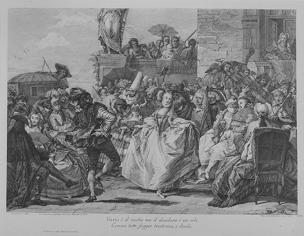 The Minuet 1765-Giacomo Leonardis,16x12"(A3) Poster