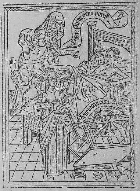 Ars Moriendi c1475-, Poster Print Wall Art