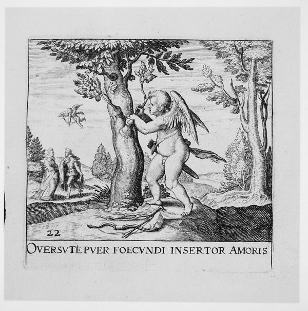 Emblemata Secularia 1611-Theodor de Bry,16x12"(A3)Poster