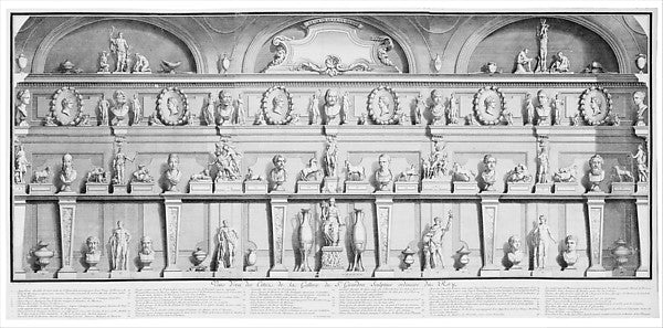 La Galerie de Girardon 18th cent-Nicolas Chevalier,After René, Poster Print Wall Art