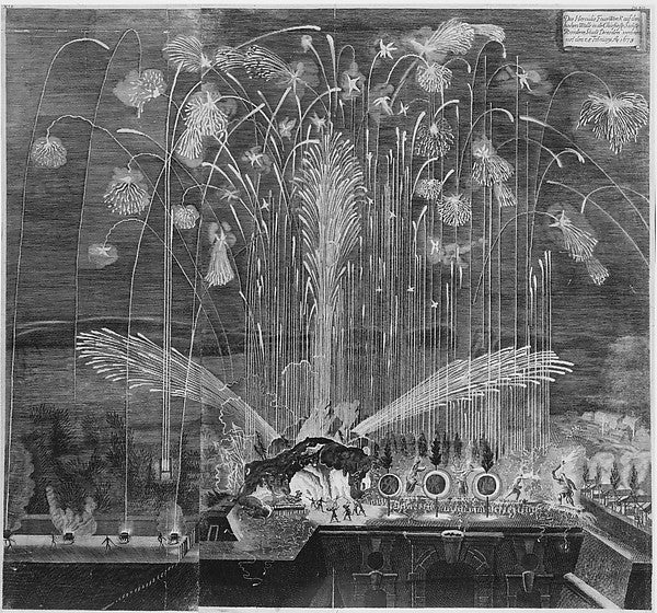 Festival for the Family of the Elector of Saxony Dresden Feb, Poster Print Wall Art