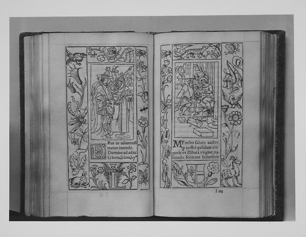 Horae in Laudem B V M ad usum Romanum 1541-, Poster Print