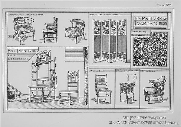 Art Furniture 1877,16x12"(A3) Poster
