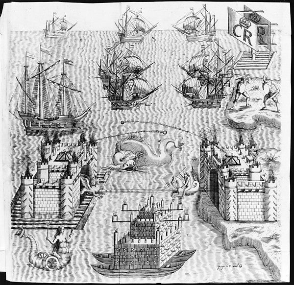 Pyrotchnia or a Discourse of Artificial Fire-Works A Short Tr, Poster Print Wall Art