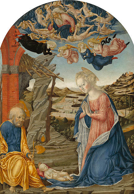 Francesco di Giorgio Martini:The Nativity -16x12"(A3) Poster