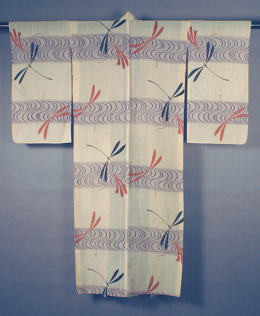 :???????????,Unlined Summer Kimono with Dragonflies and Stre-16x12"(A3) Poster