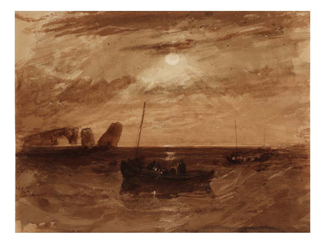 Moonlight at Sea (The Needles), 1818 by John Mallord William Turner RA