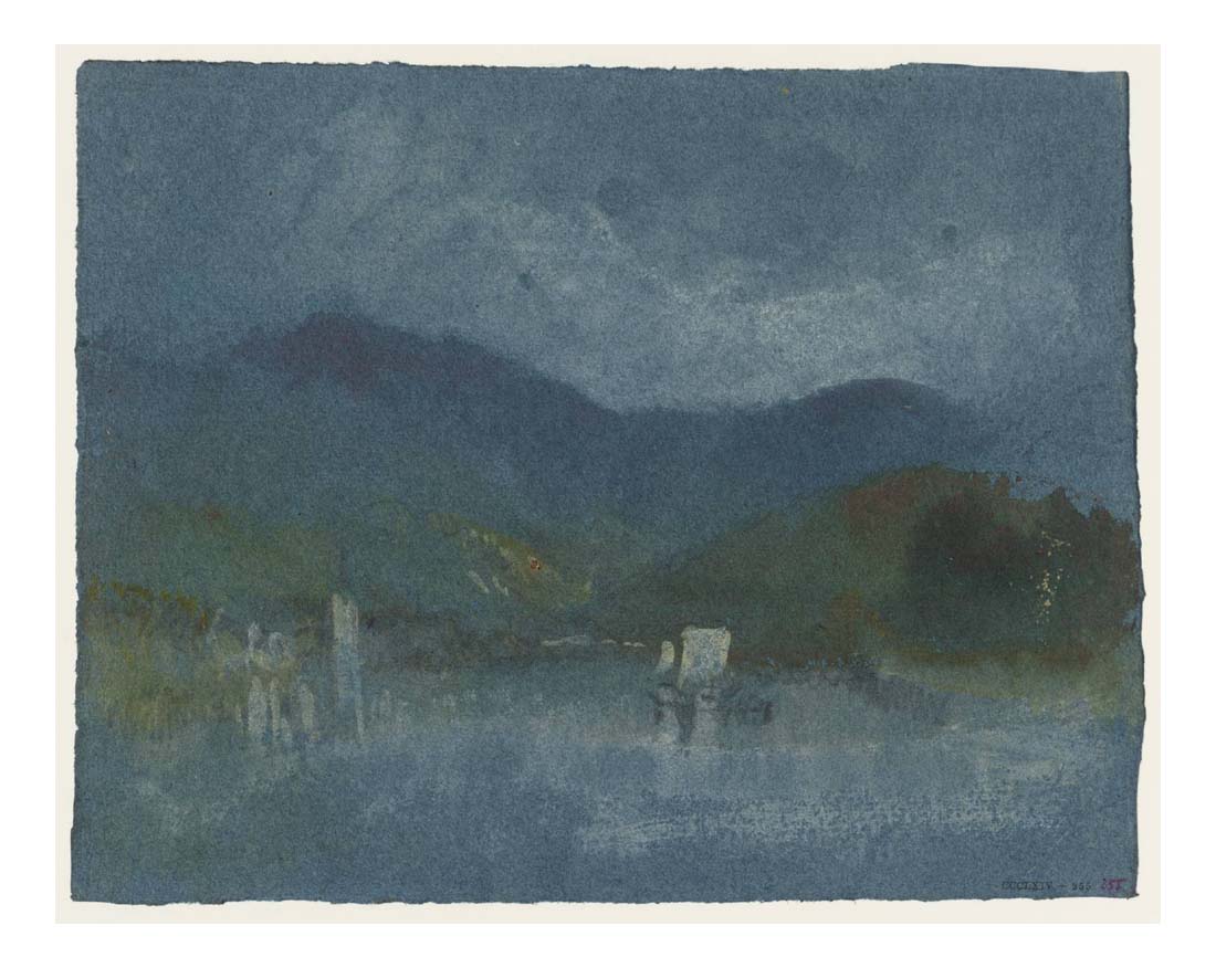 On the Mosel, 1839 by John Mallord William Turner RA