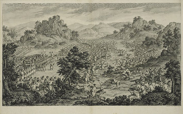 The Great Victory of Qurman 1770-after a drawing by Giovanni D,16x12"(A3)Poster