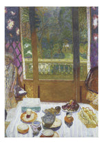 Pierre Bonnard - Dining Room Overlooking the Garden, 16x12" (A3) Poster Print