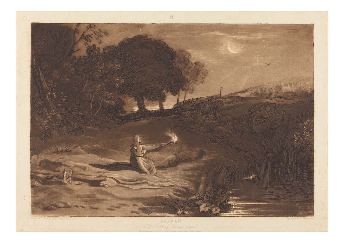 Rispah, 1812 by John Mallord William Turner RA, 12x8"(A4) Poster