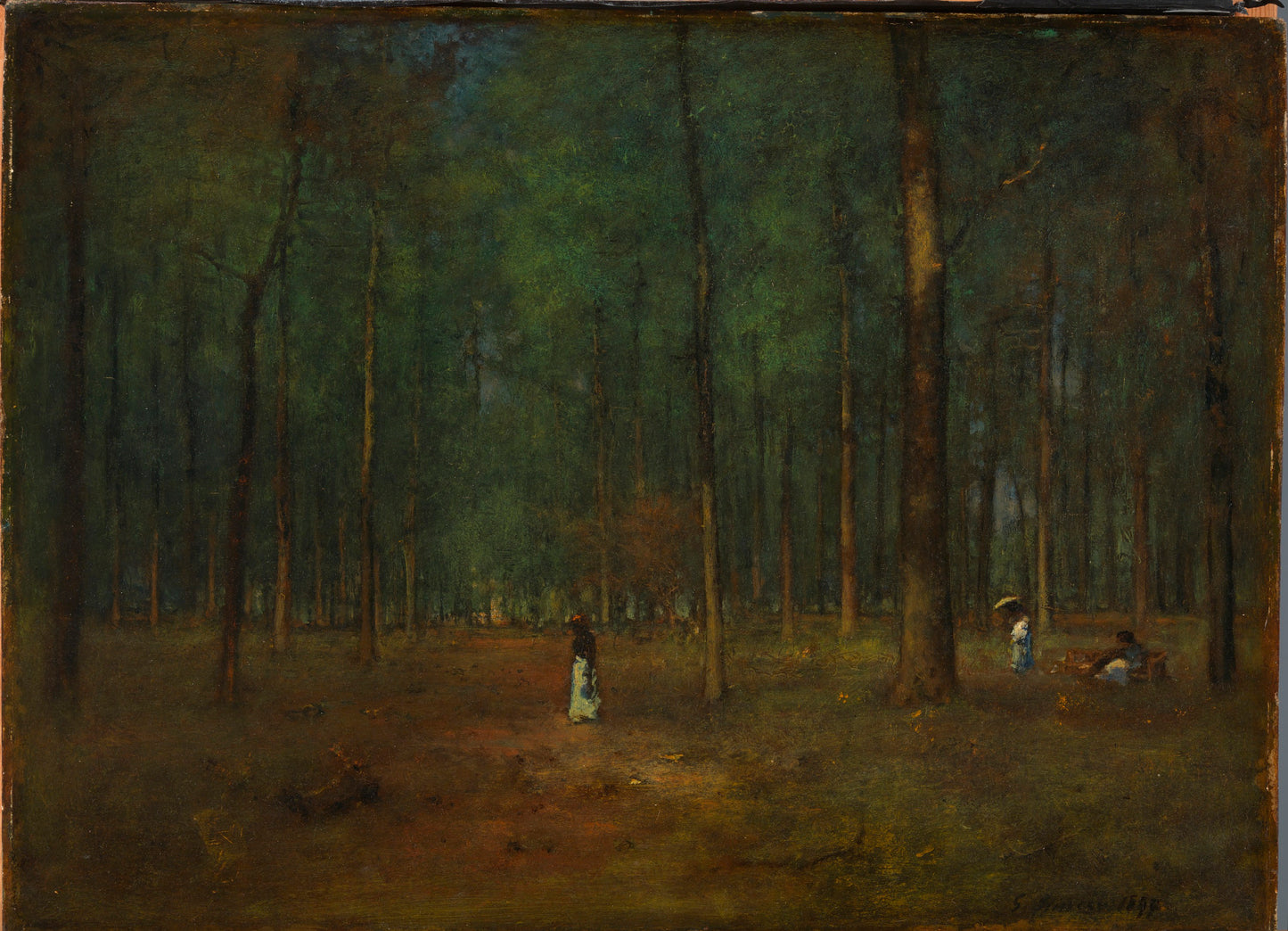 George Inness:Georgia Pines,16x12"(A3)Poster