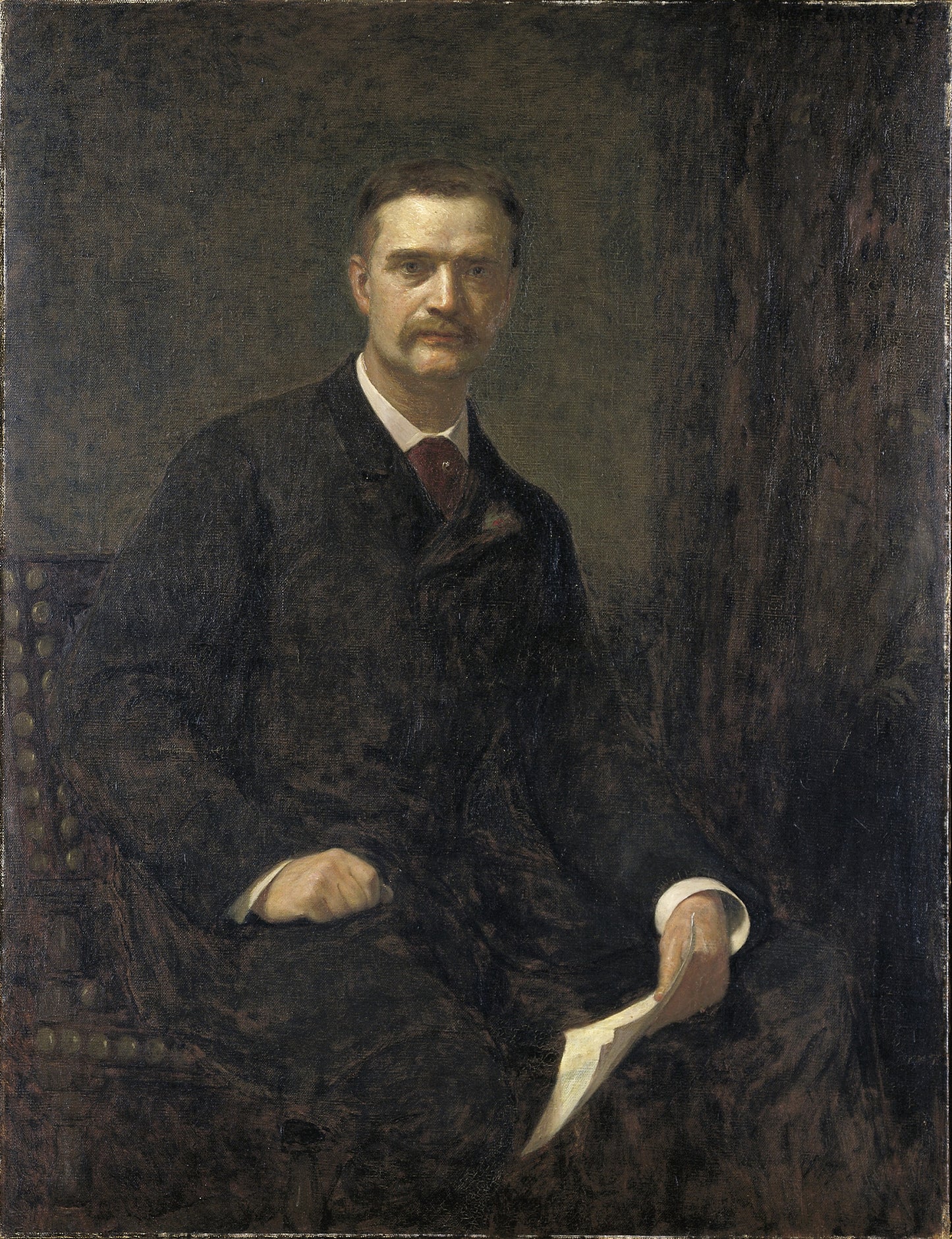 Wyatt Eaton:William T. Evans,16x12"(A3)Poster