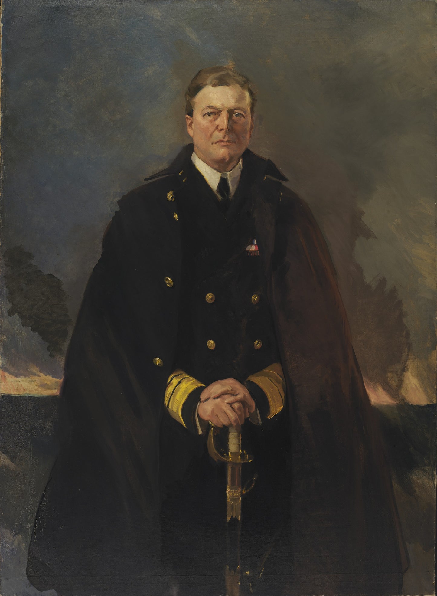 Cecilia Beaux:Admiral Sir David Beatty, Lord Beatty,16x12"(A3)Poster