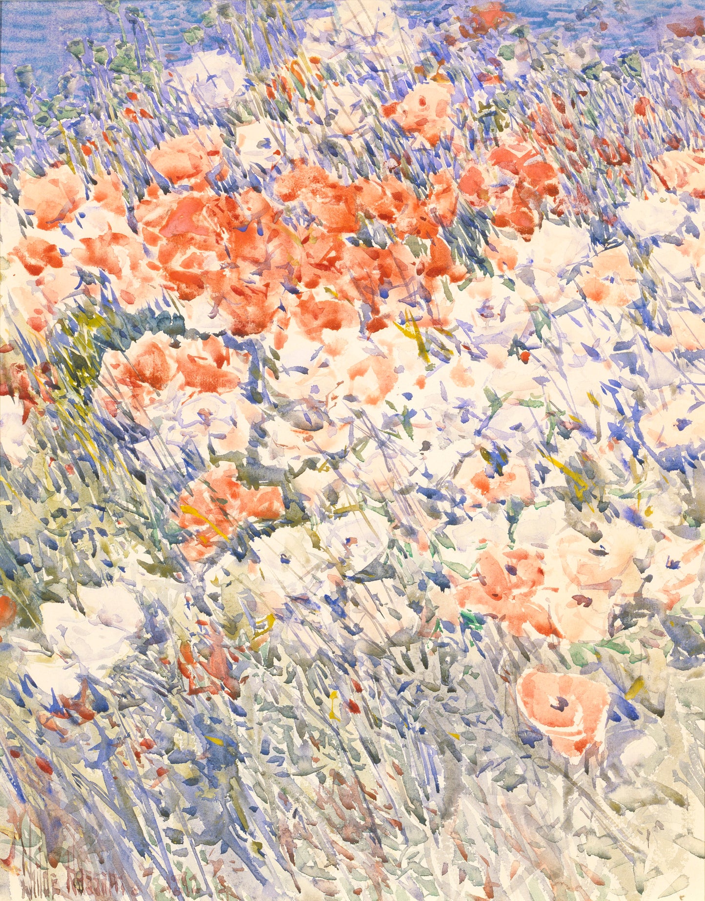 Childe Hassam:The Island Garden,16x12"(A3)Poster