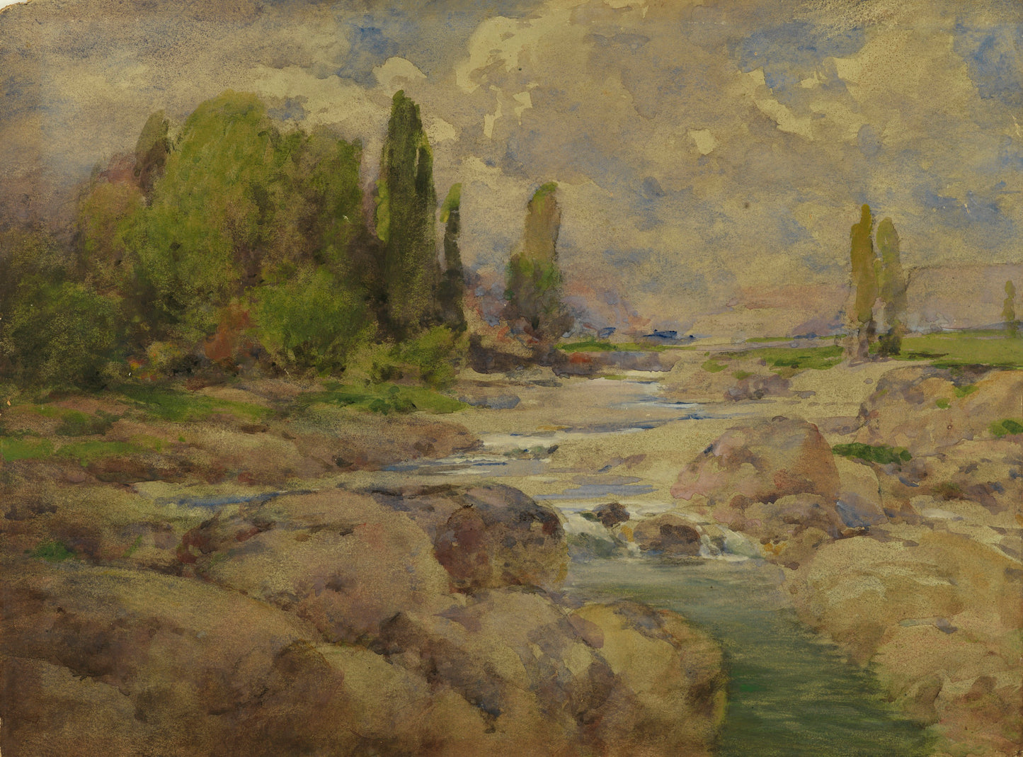 William Henry Holmes:The Normal Rock Creek,16x12"(A3)Poster