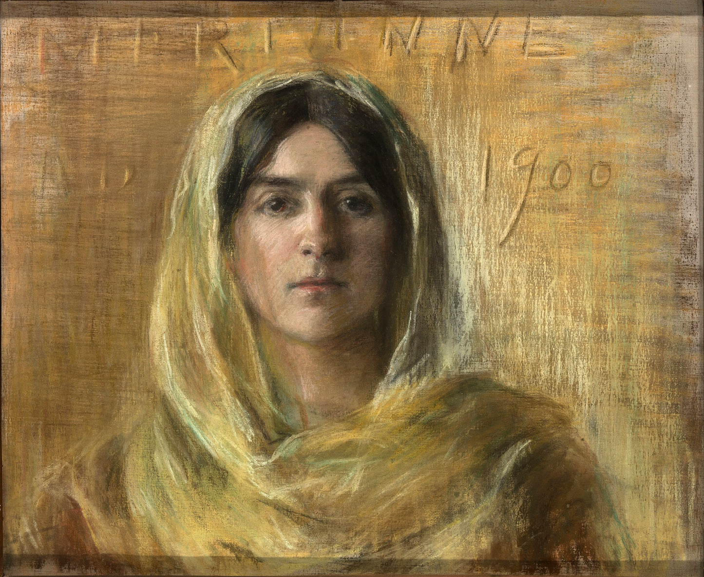 Alice Pike Barney:Marianne in Yellow,16x12"(A3)Poster