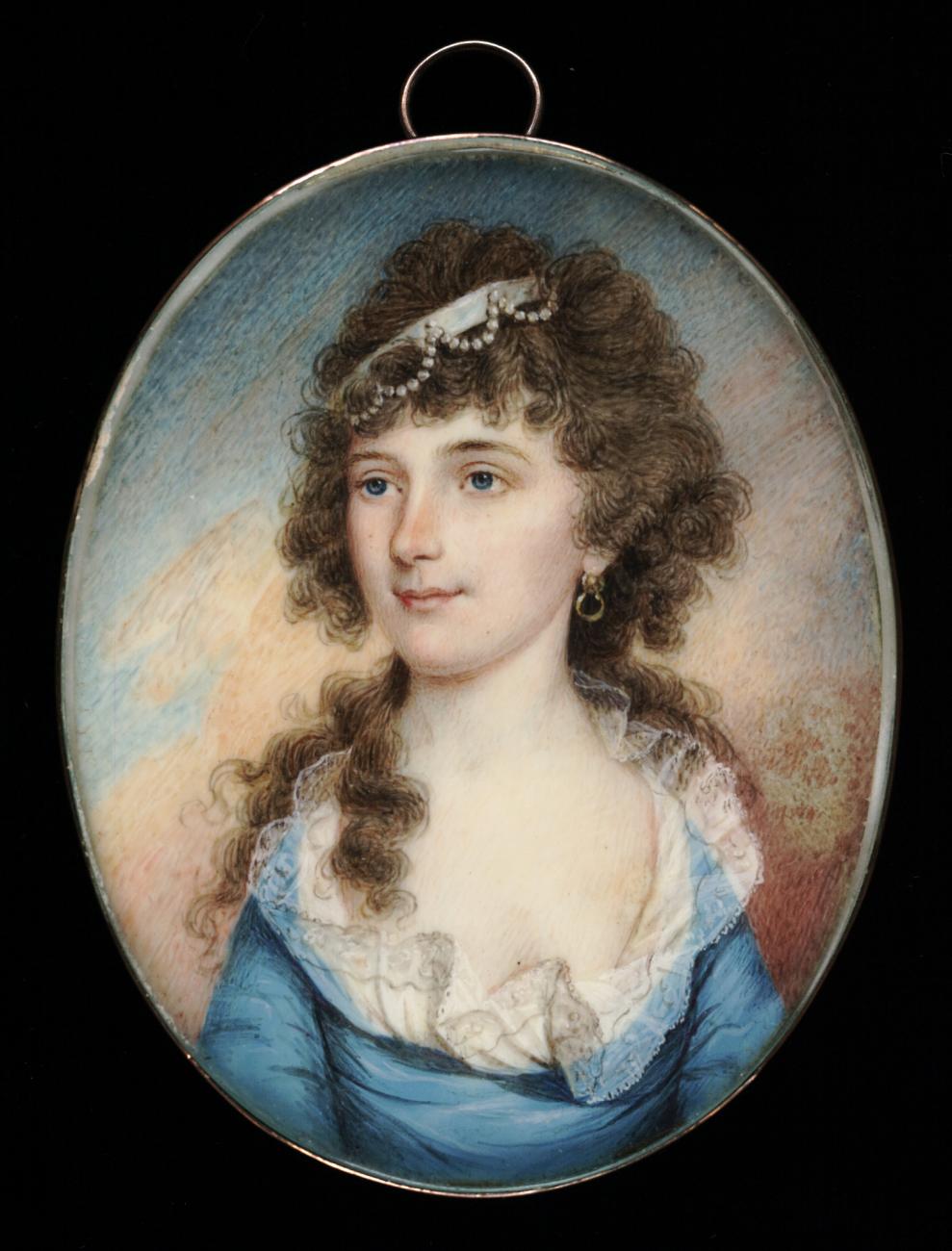 James Peale:Mrs. John McCluney,16x12"(A3)Poster