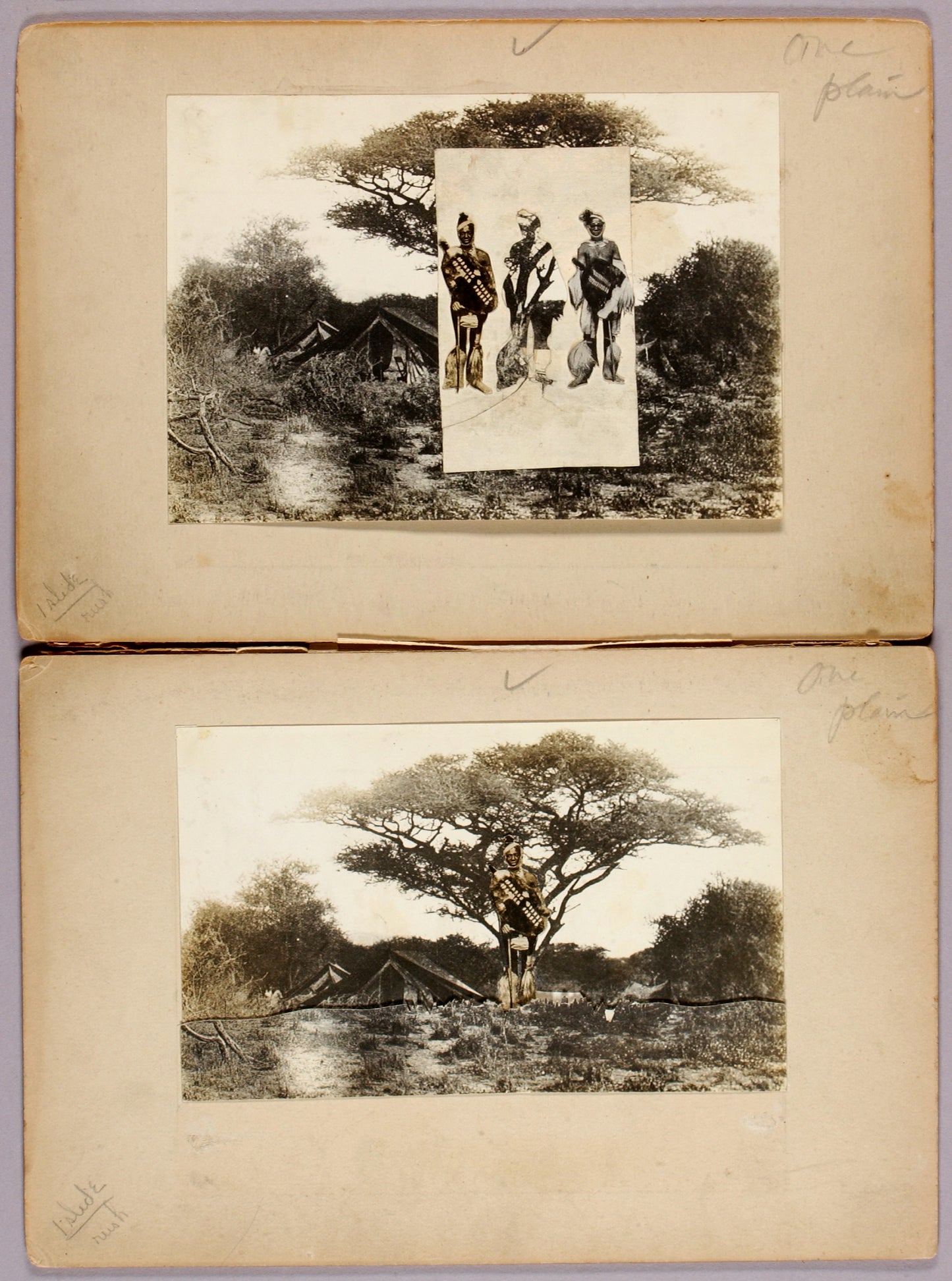 Abbott Handerson Thayer:African Scenes with Warriors--Savage,16x12"(A3)Poster