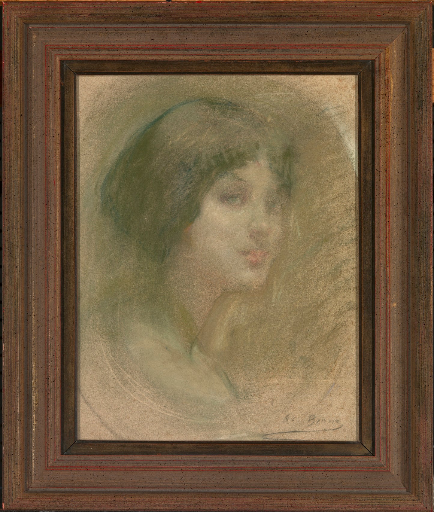 Alice Pike Barney:Dream Woman,16x12"(A3)Poster