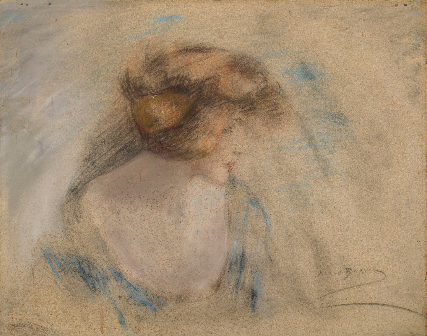 Alice Pike Barney:Fantasy,16x12"(A3)Poster