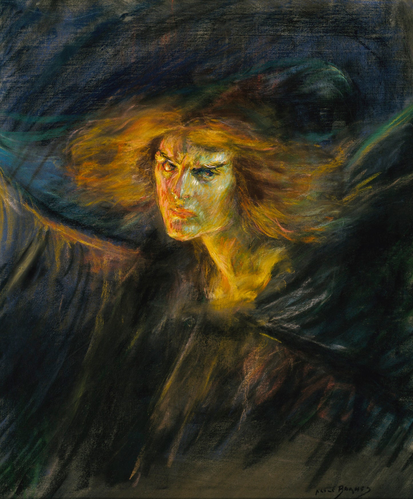 Alice Pike Barney:Lucifer (Natalie Clifford Barney),16x12"(A3)Poster