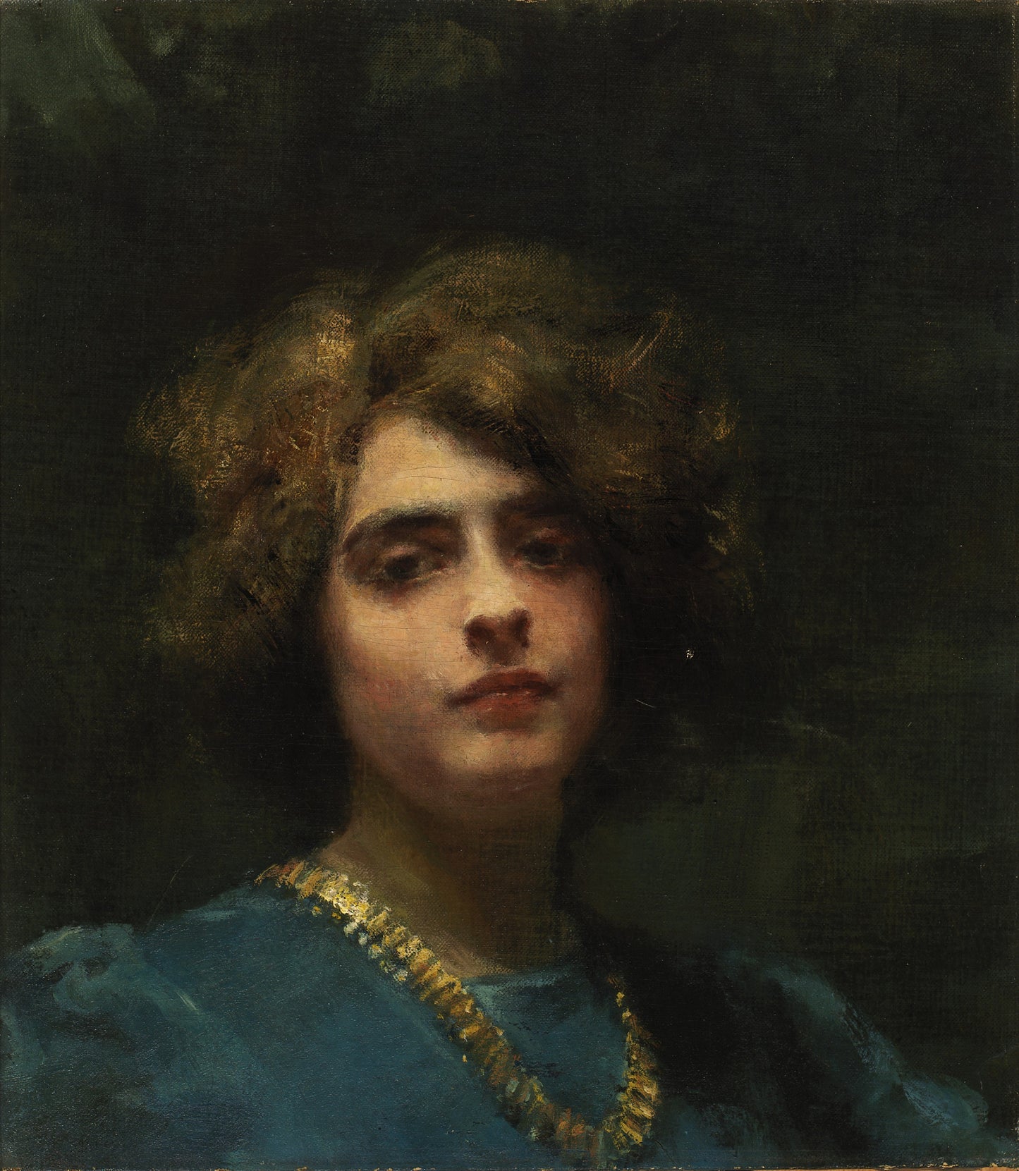 Alice Pike Barney:The Necklace,16x12"(A3)Poster