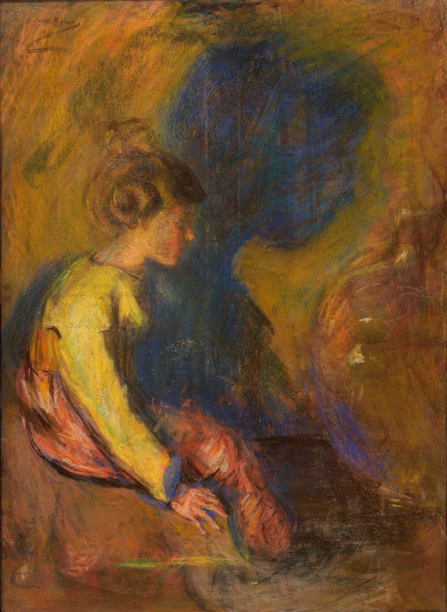 Alice Pike Barney:The Shadow,16x12"(A3)Poster