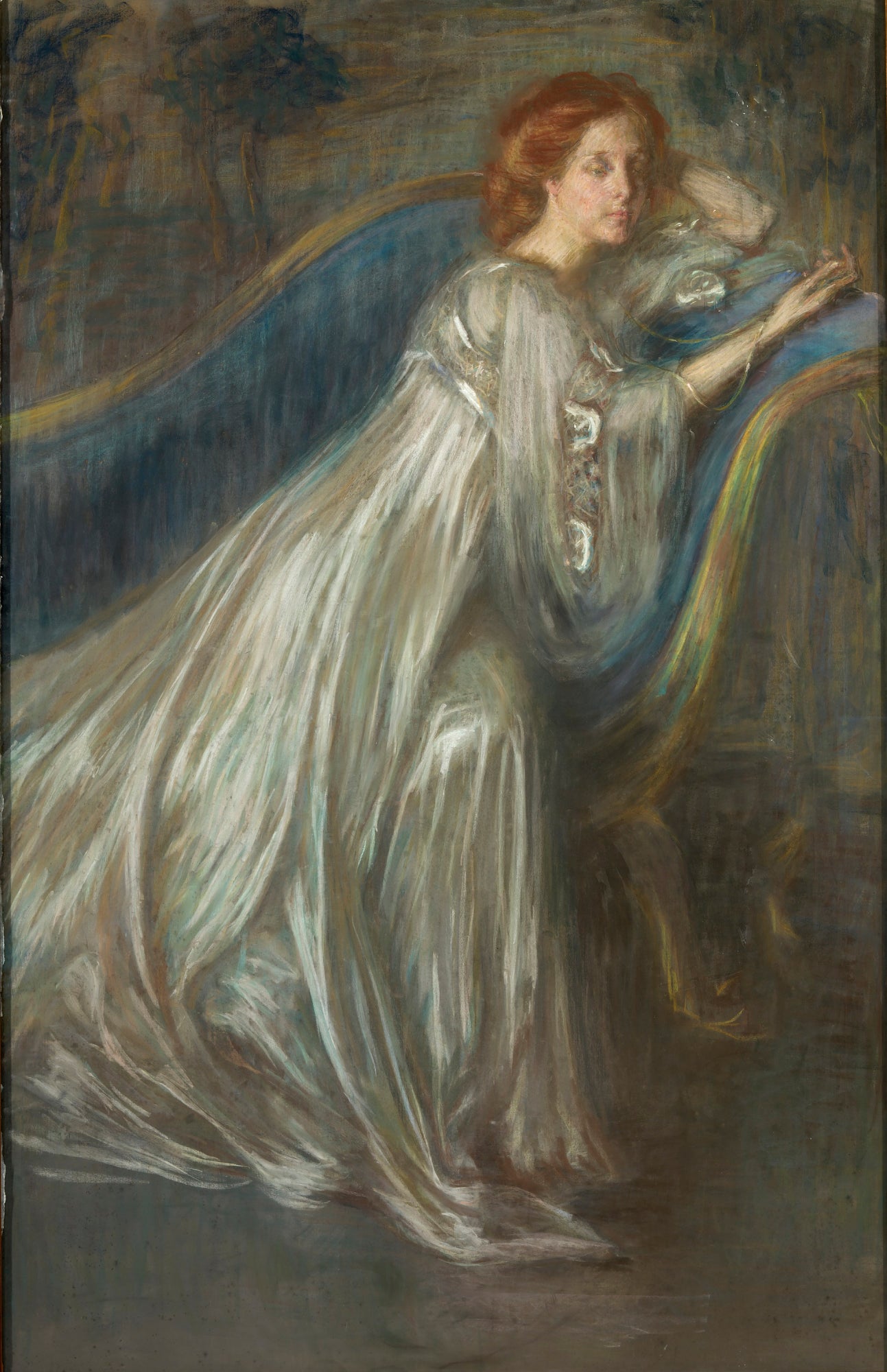 Alice Pike Barney:The Locket,16x12"(A3)Poster