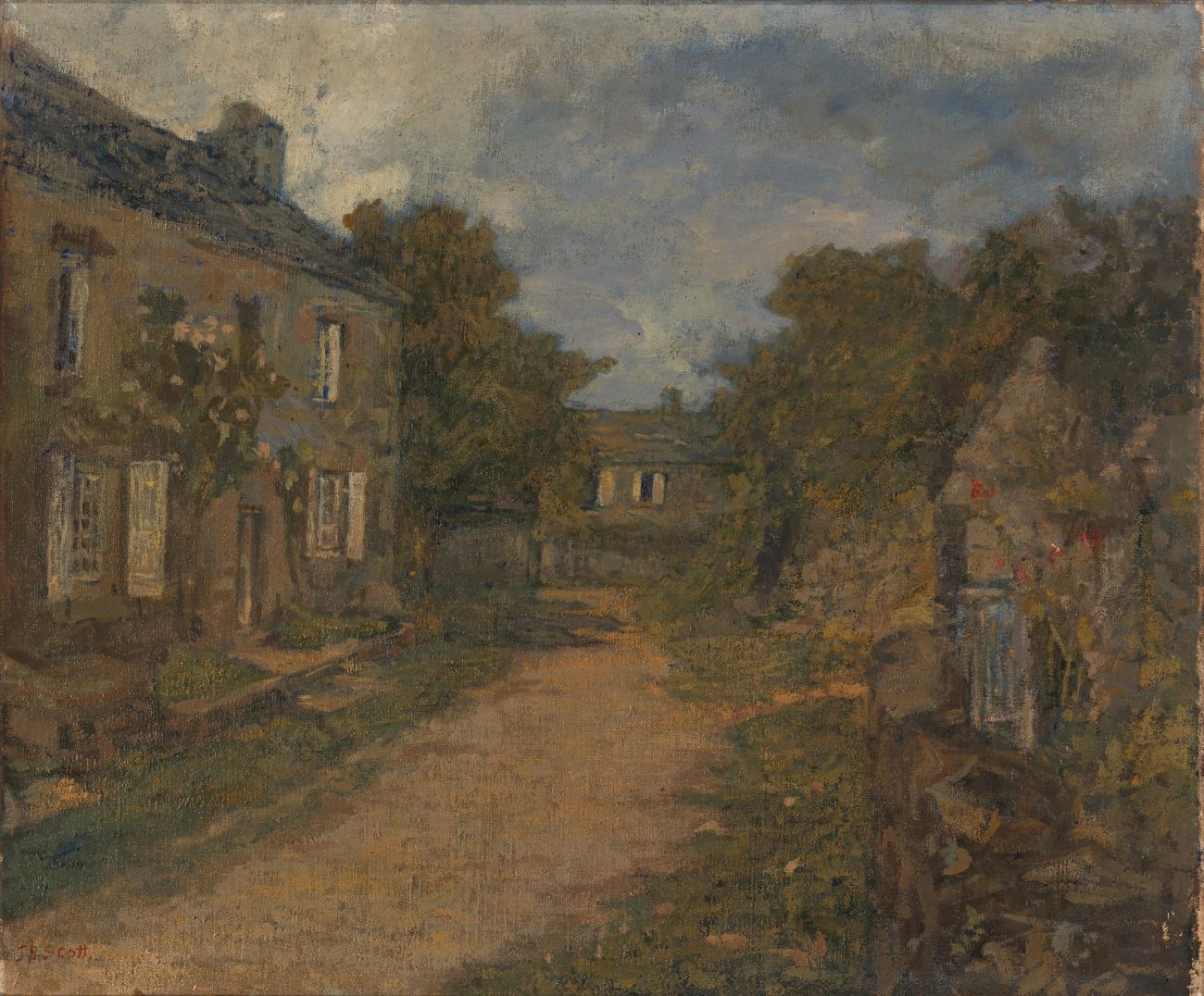 Frank Edwin Scott:Maison de Millet,16x12"(A3)Poster