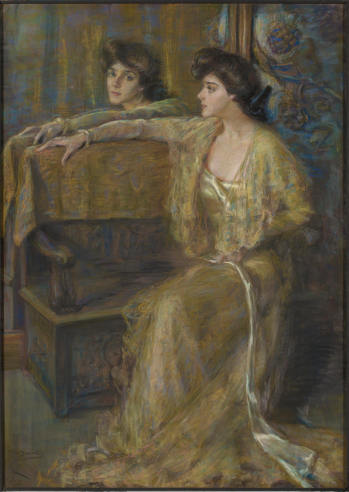 Alice Pike Barney:Reflected Grace,16x12"(A3)Poster