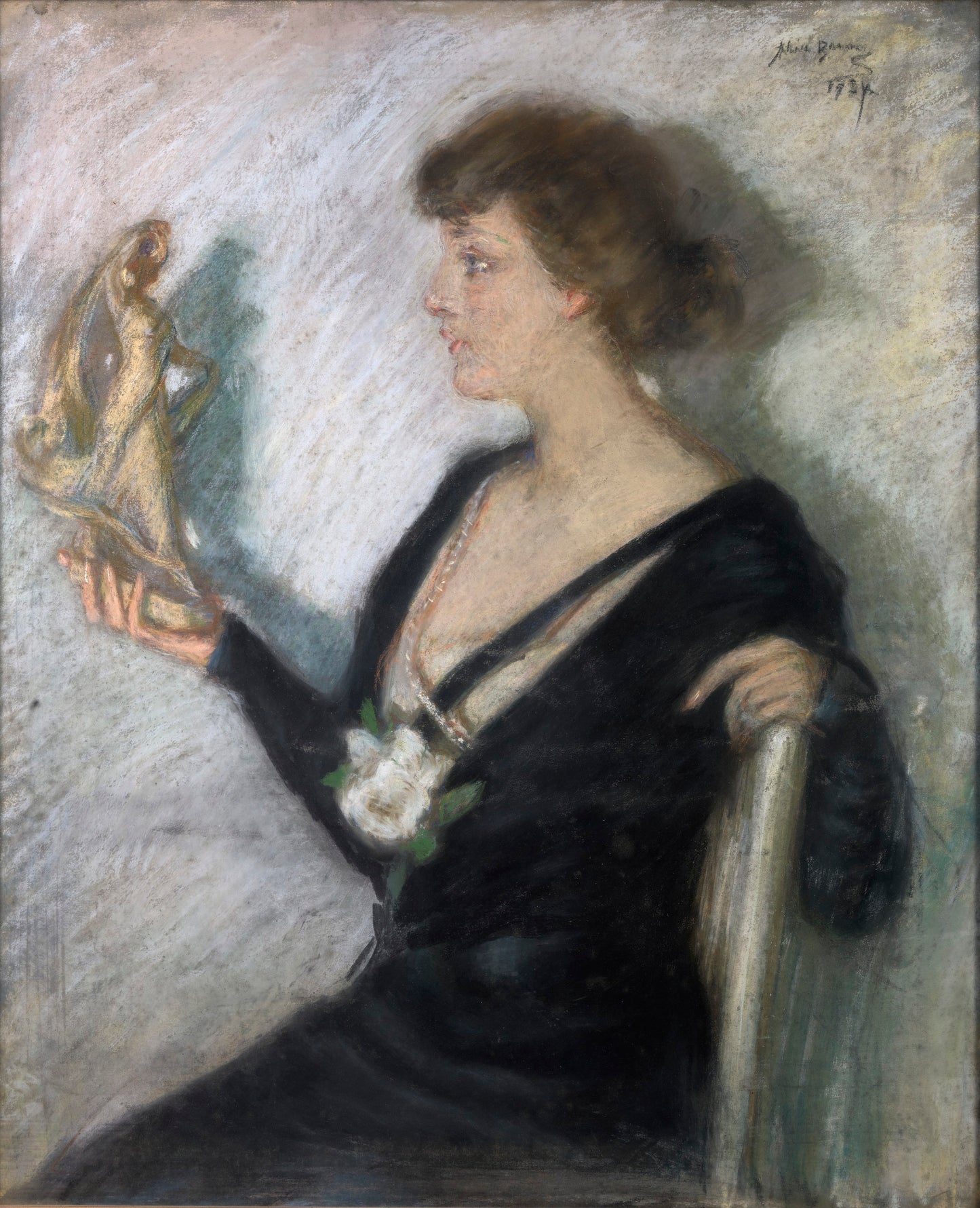 Alice Pike Barney:The Tanagra Figure,16x12"(A3)Poster