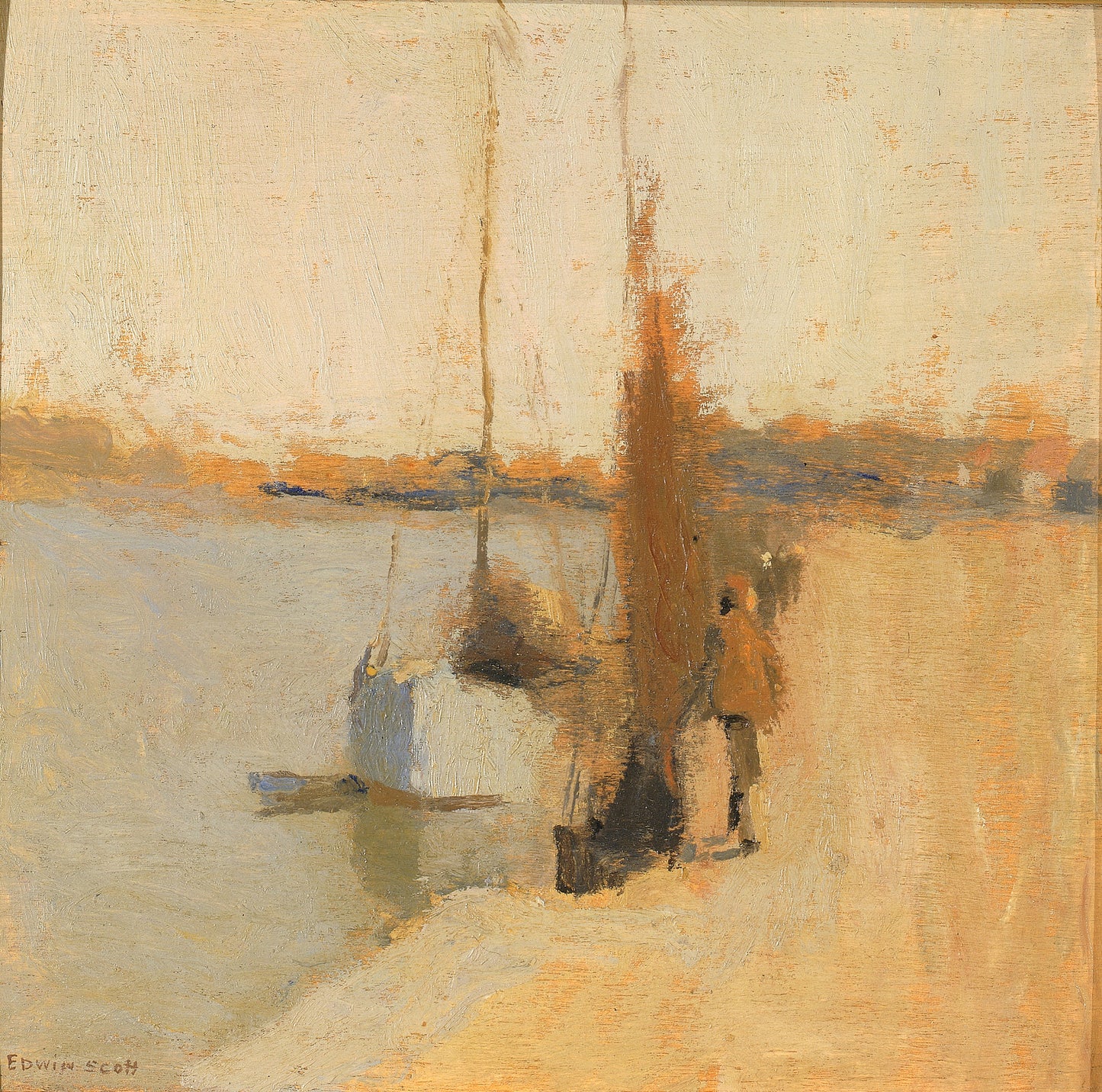 Frank Edwin Scott:Bateau de Peche,16x12"(A3)Poster