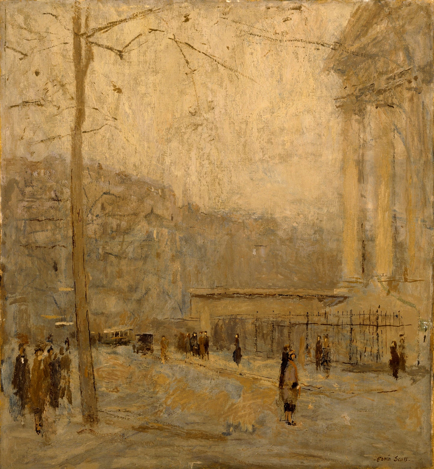 Frank Edwin Scott:La Madeleine no. III,16x12"(A3)Poster