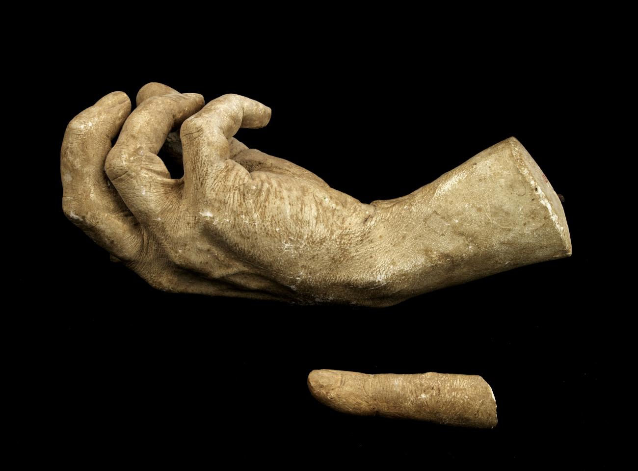 Hiram Powers:Cast of the Closed Right Hand of Hiram Powers,16x12"(A3)Poster