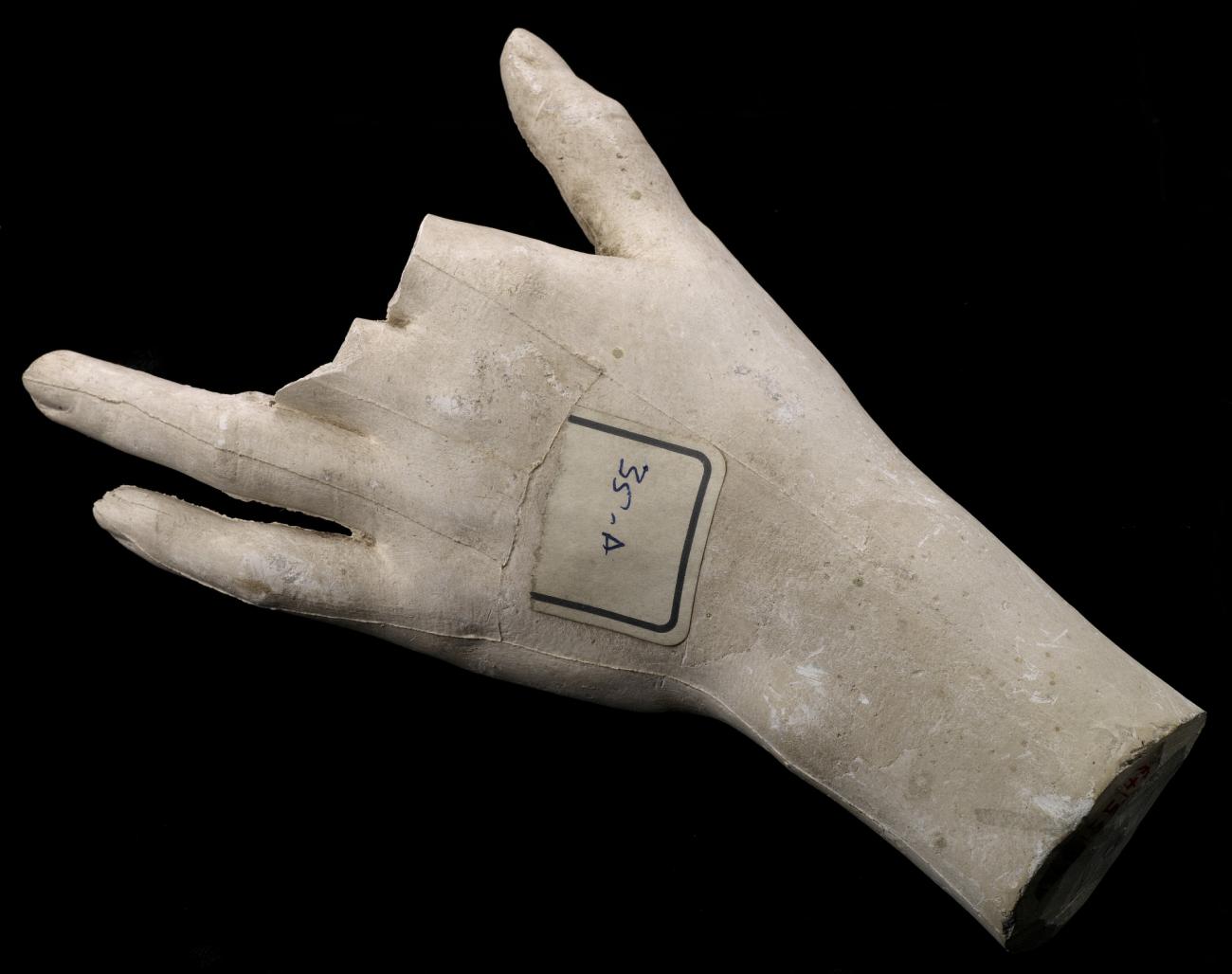 Hiram Powers:Cast of an Unidentified Woman's Left Hand (two ,16x12"(A3)Poster