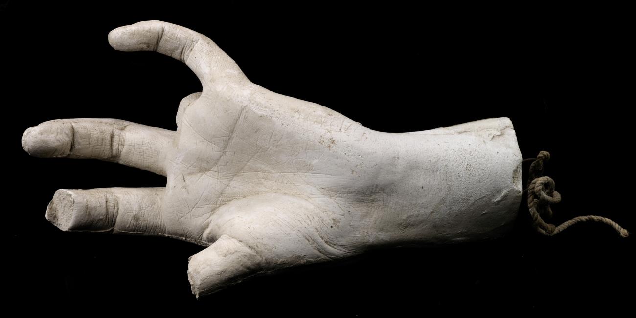 Hiram Powers:Cast of an Unidentified Woman's Left Hand, Fing,16x12"(A3)Poster