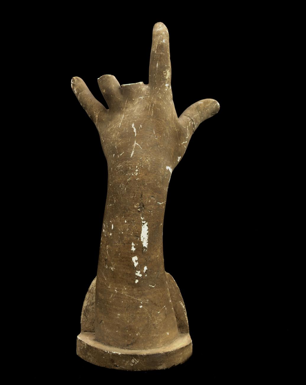 Hiram Powers:Cast of an Unidentified Child's Left Hand and F,16x12"(A3)Poster