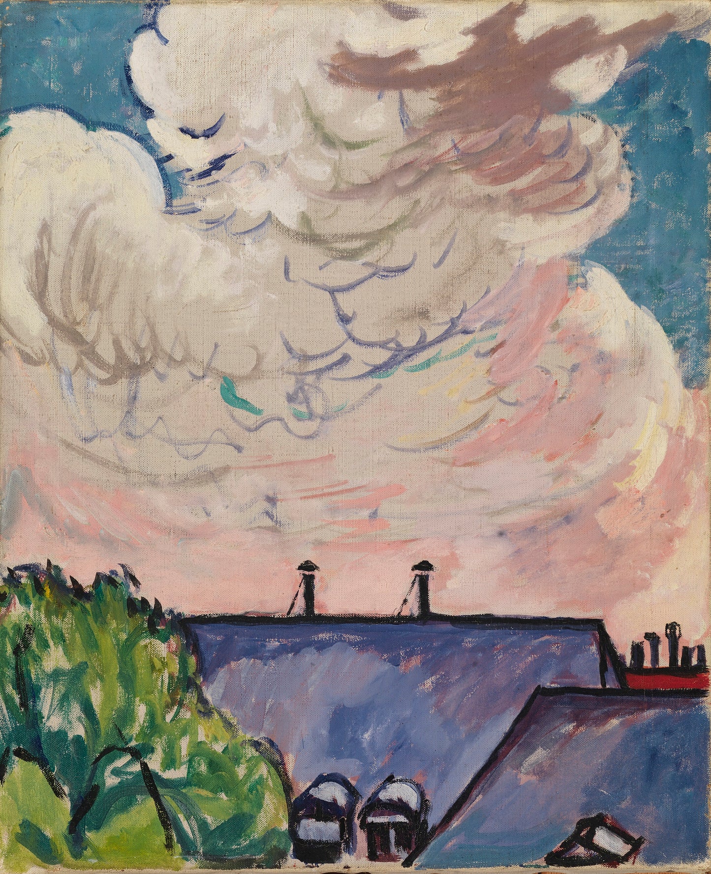 H. Lyman Saÿen:Clouds,16x12"(A3)Poster
