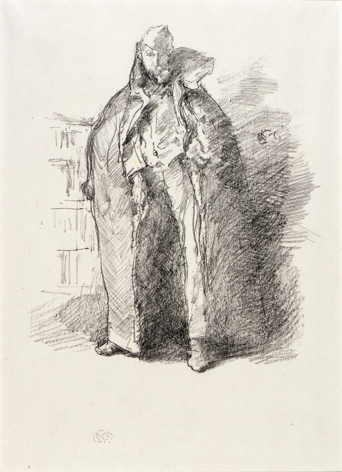 James McNeill Whistler:The Russian Schube,16x12"(A3)Poster